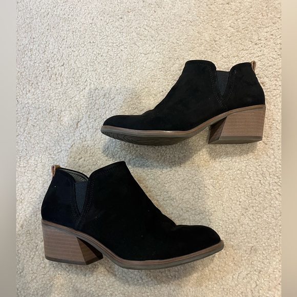 Dr. Scholl’s Women's Black Laurel Block Heel Ankle Bootie Size 7 - Picture 2 of 7